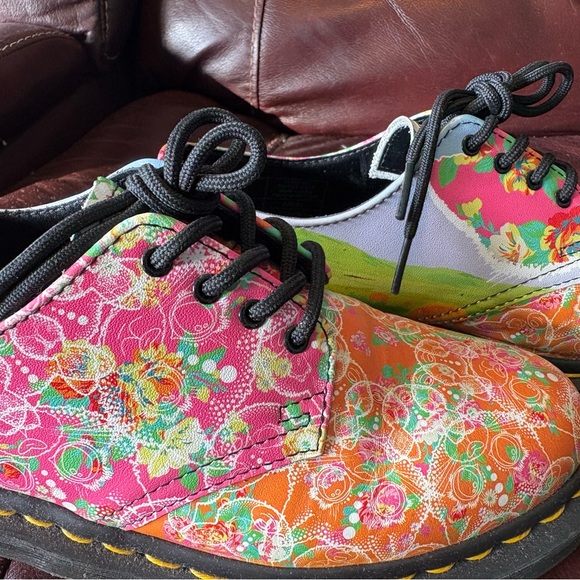 Dr. Martens 1461 floral Oxford shoes Doc Martens size 7 US - Picture 6 of 8